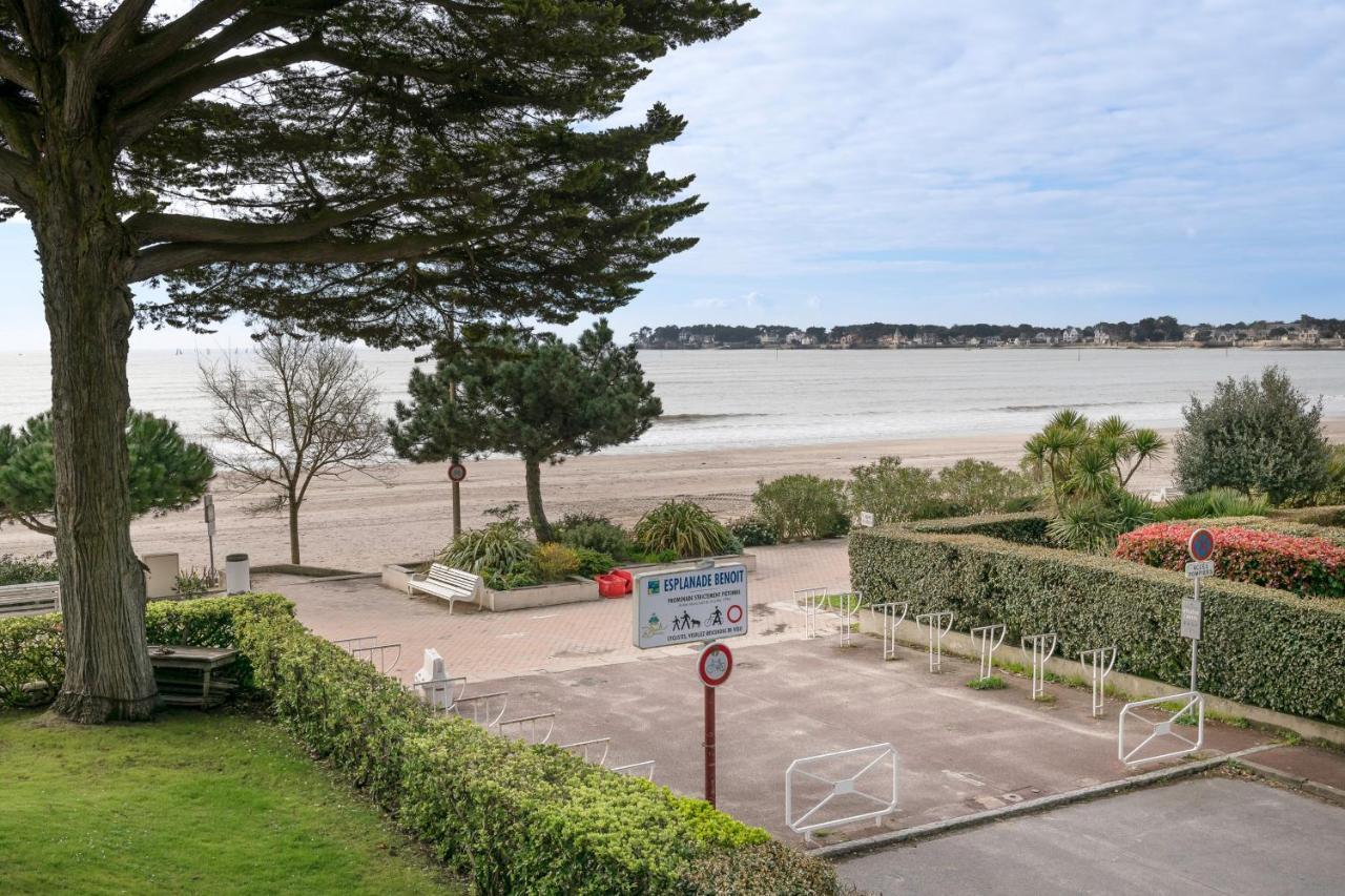 Appart 4 Adultes 2 Enfants - Acces Plage Direct Le Pouliguen Dış mekan fotoğraf